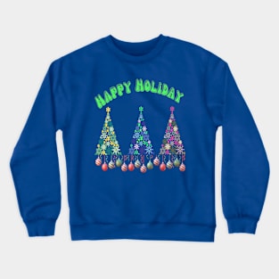 Christmas gift idea, beautifully styled Christmas trees. Crewneck Sweatshirt